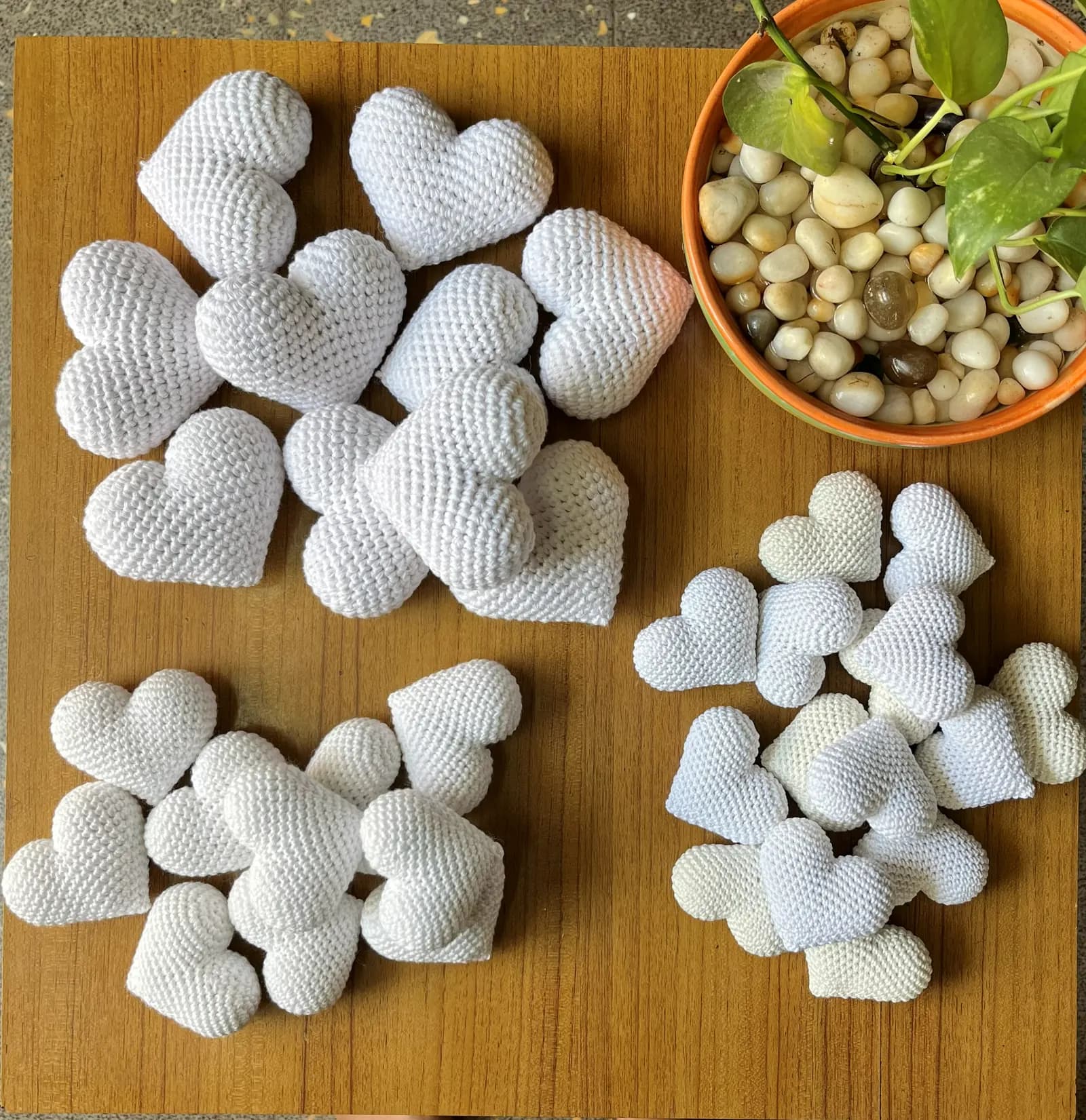 Crochet wall hanging decor piece